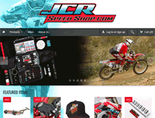 Tablet Screenshot of jcrspeedshop.com